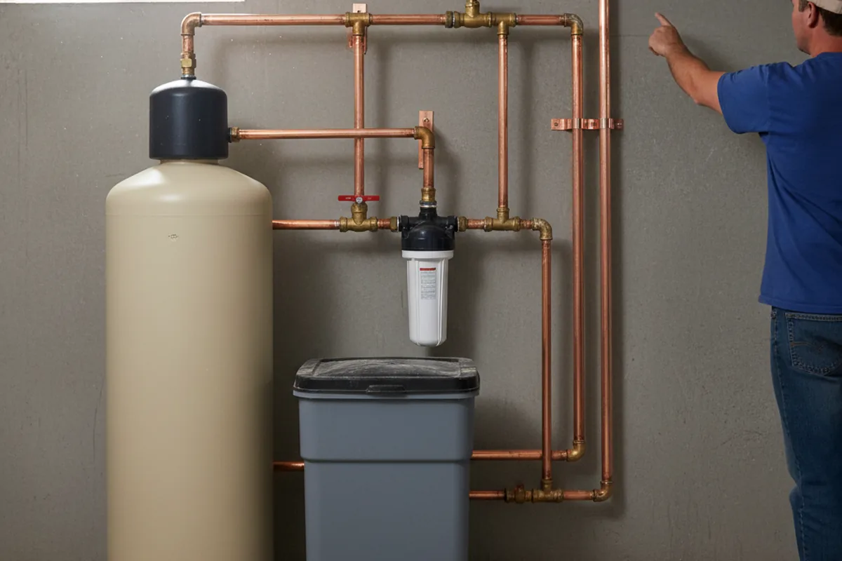 Whole-house water treatment system installed in Lewisburg